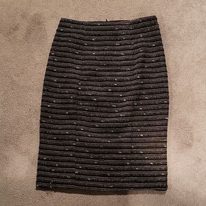 NWOT Nanette Lepore tweed pencil skirt